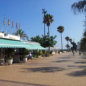 Frontbeach In Los Boliches , Fuengirola España